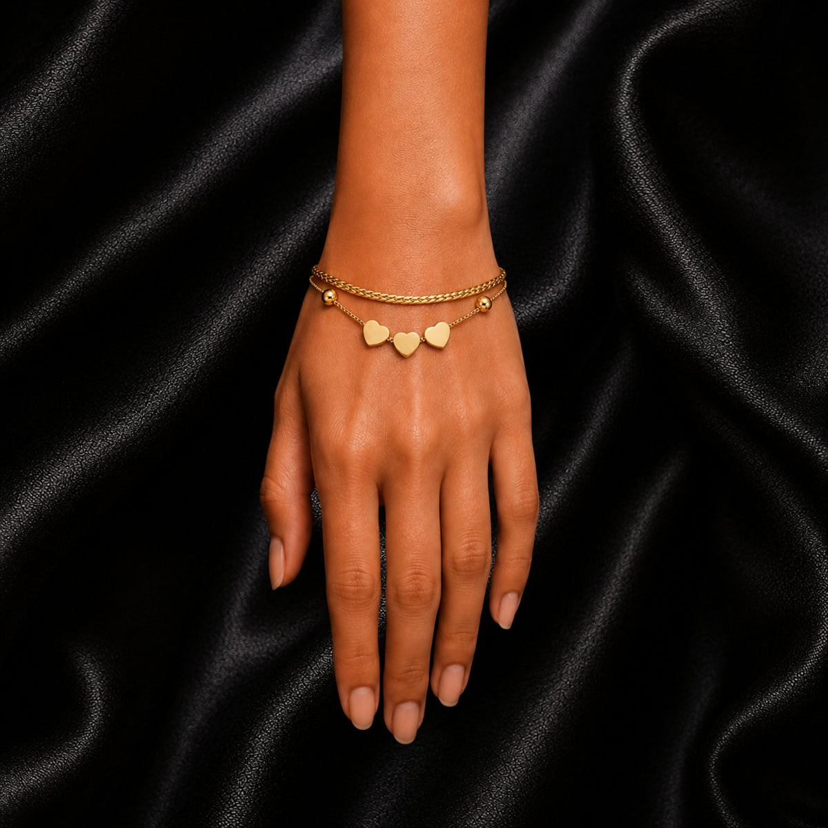 The Triple Heart Bracelet