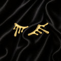 The Molten Drop Earrings